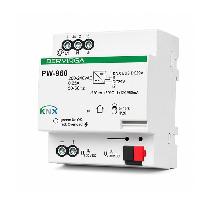KNX Power Supply Module 2-Channel 29V DC Output