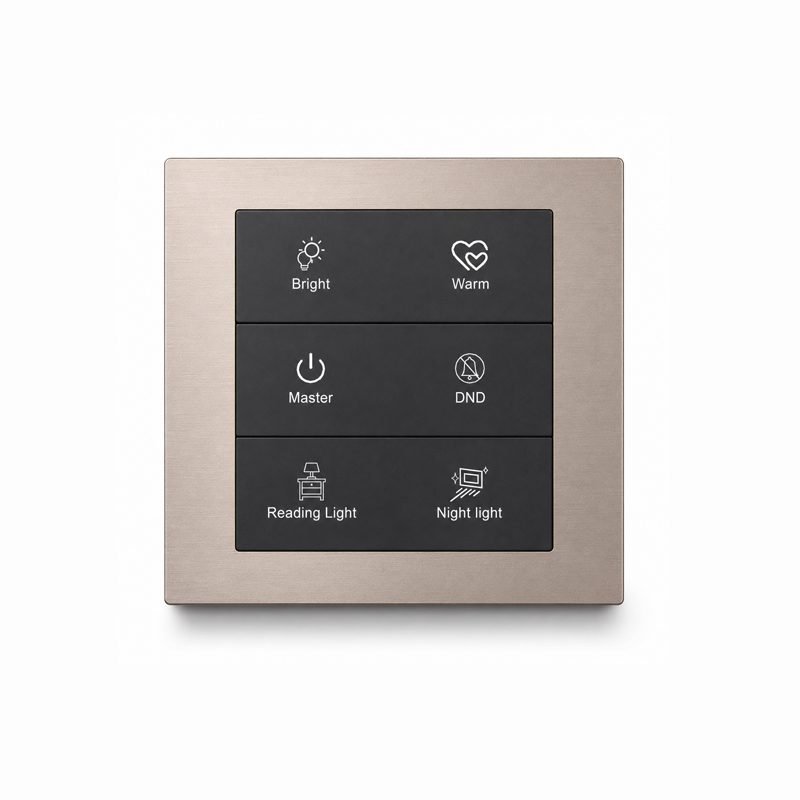 KNX Smart Switch Panel 6 Button