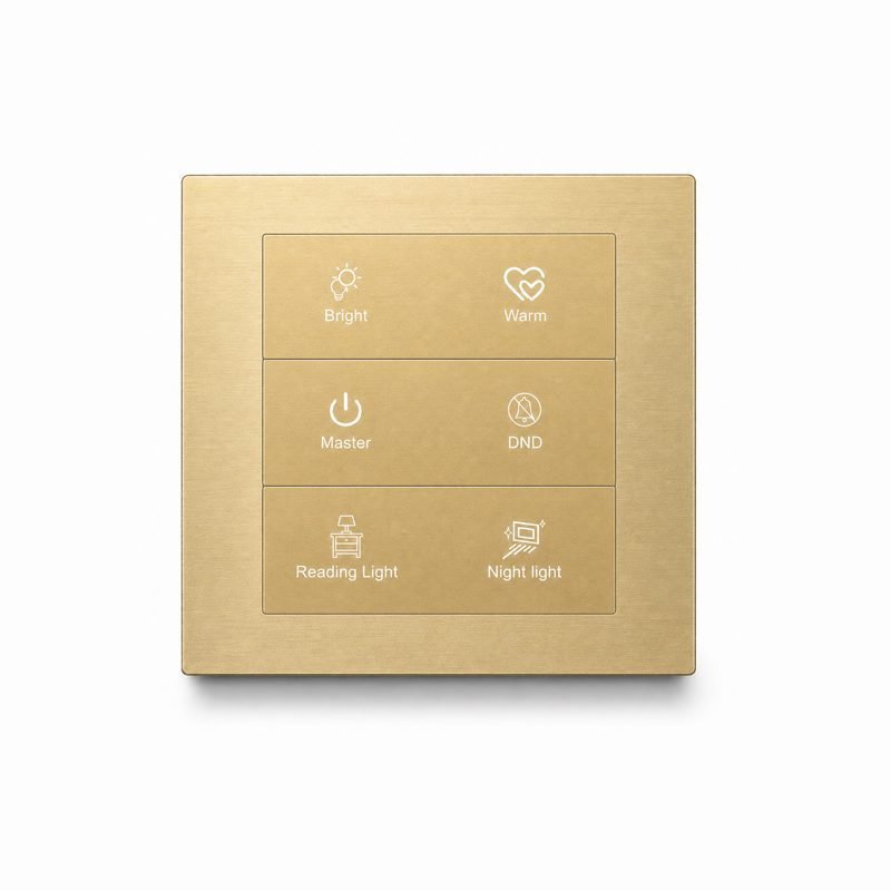 knx-smart-switch-panel-brushed-gold-6-button-metal-K602-F knx-smart-switch-panel-brushed-gold-6-button-metal-K602-G