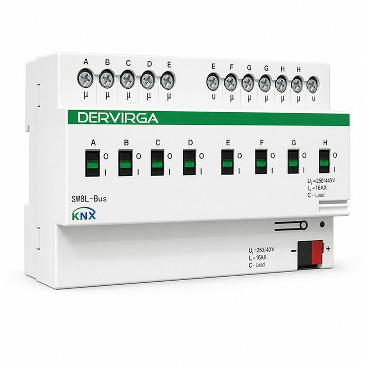 KNX Switch Actuator 8 Channel 20A Relay Module