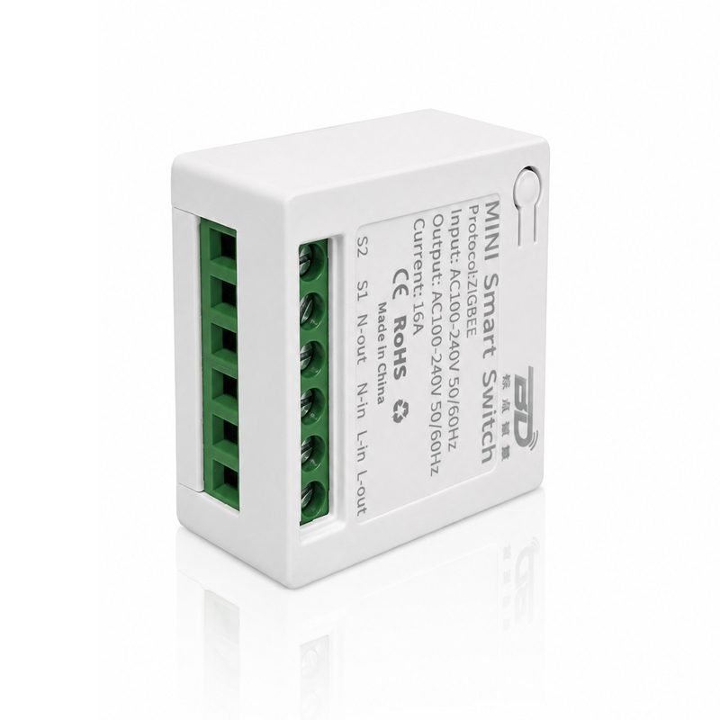 mini-smart-switch-side-terminal-view Mini Smart Switch side terminal port view for wiring installation