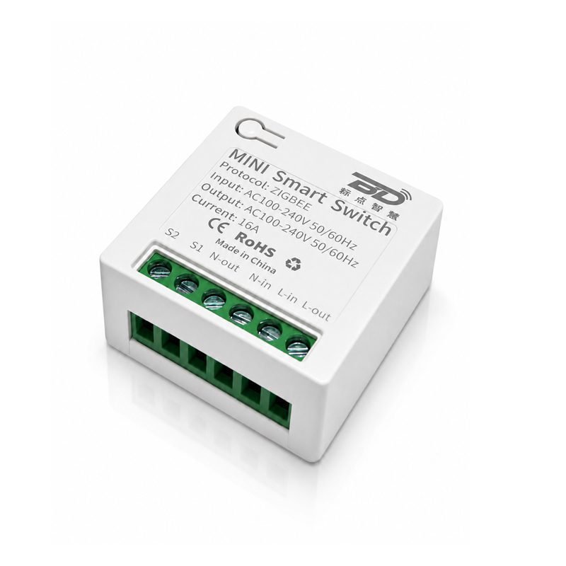 mini-smart-switch-zigbee-right--top-angle-view Mini Smart Switch Zigbee module right top angle product photo