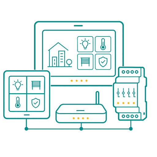 Products 3 Smart products Products KNX & ZIGBEE PRODUCT RANGE