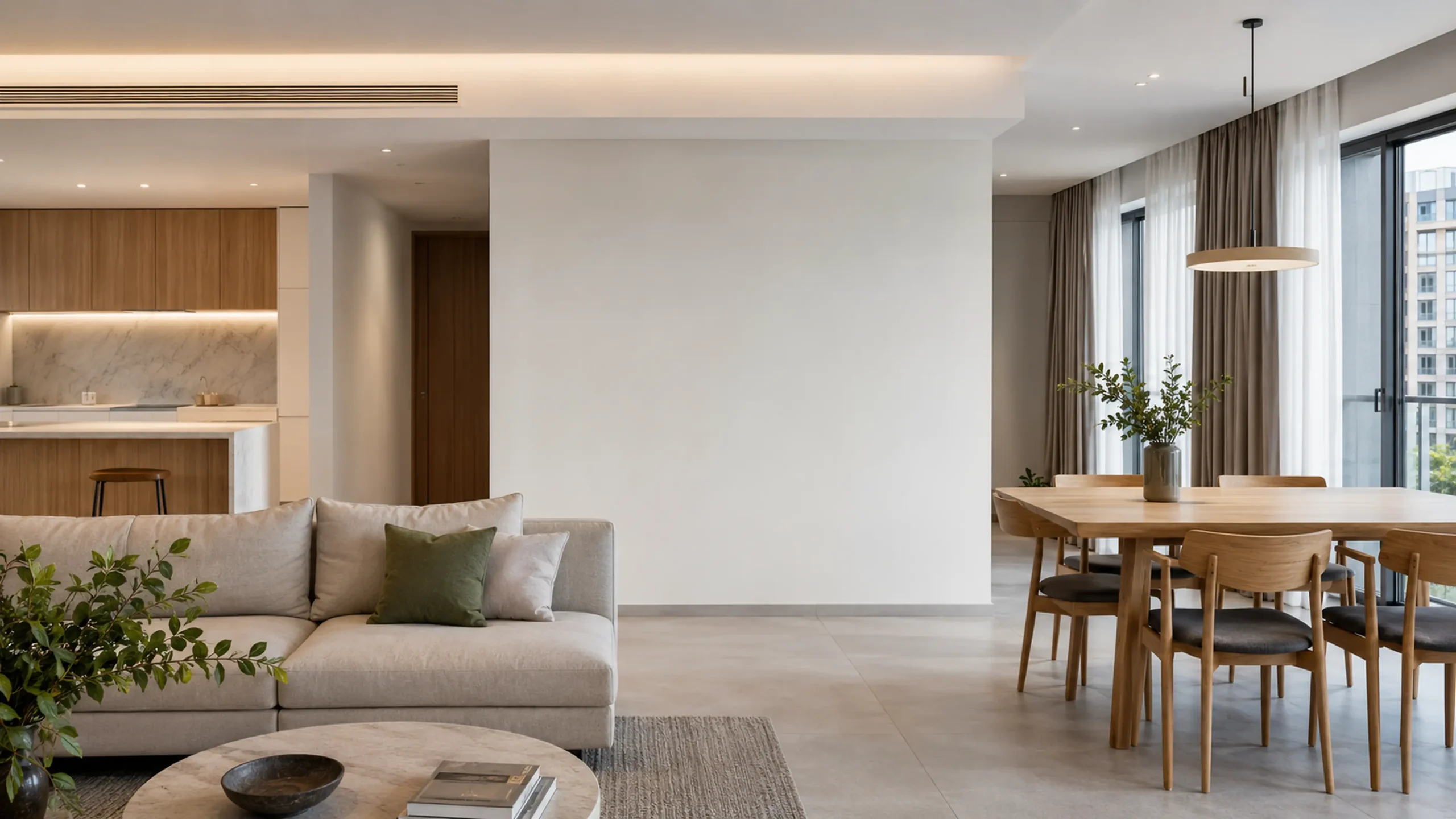 Products 19 Modern apartment interior for KNX and Zigbee smart home control