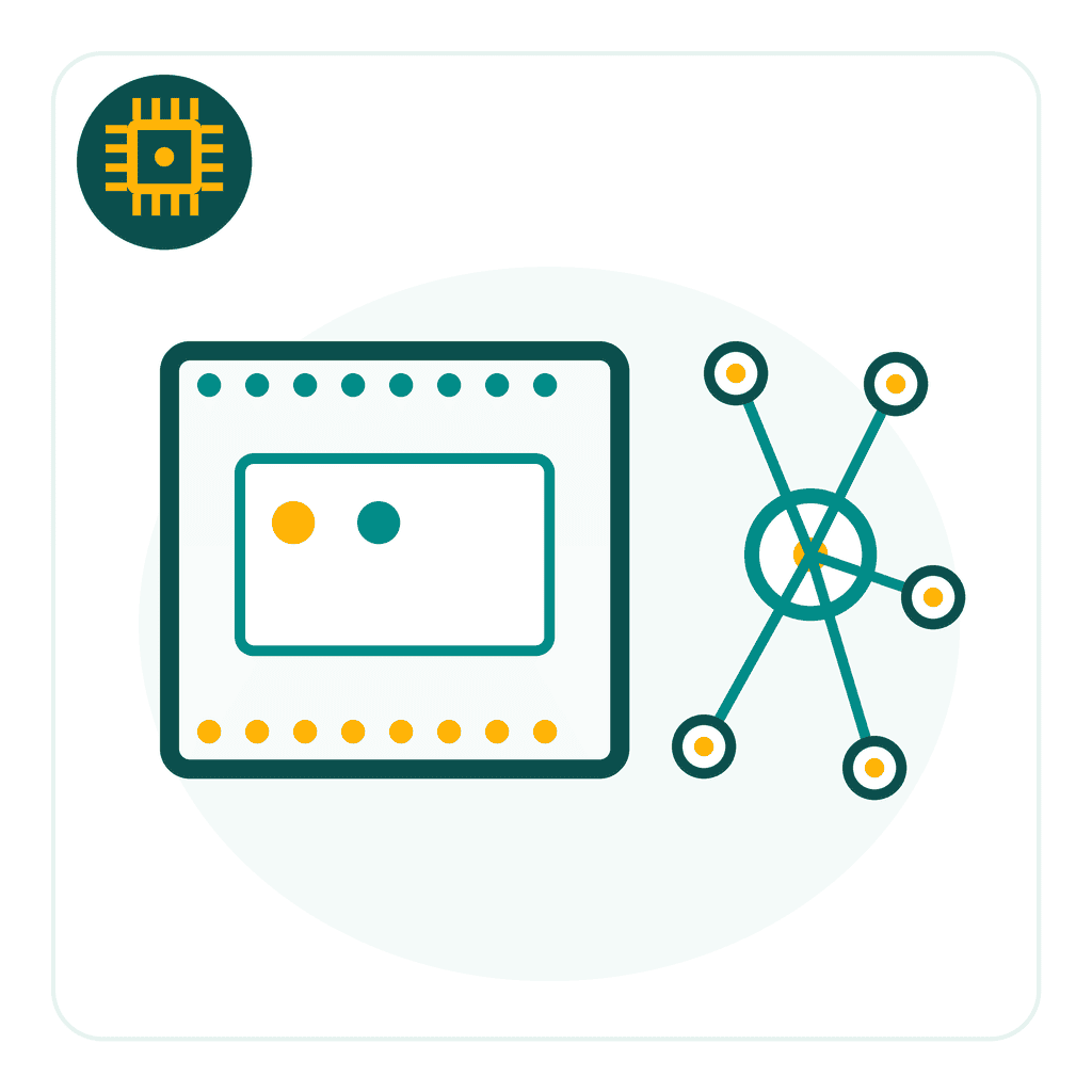 Smart building function and protocol customization icon