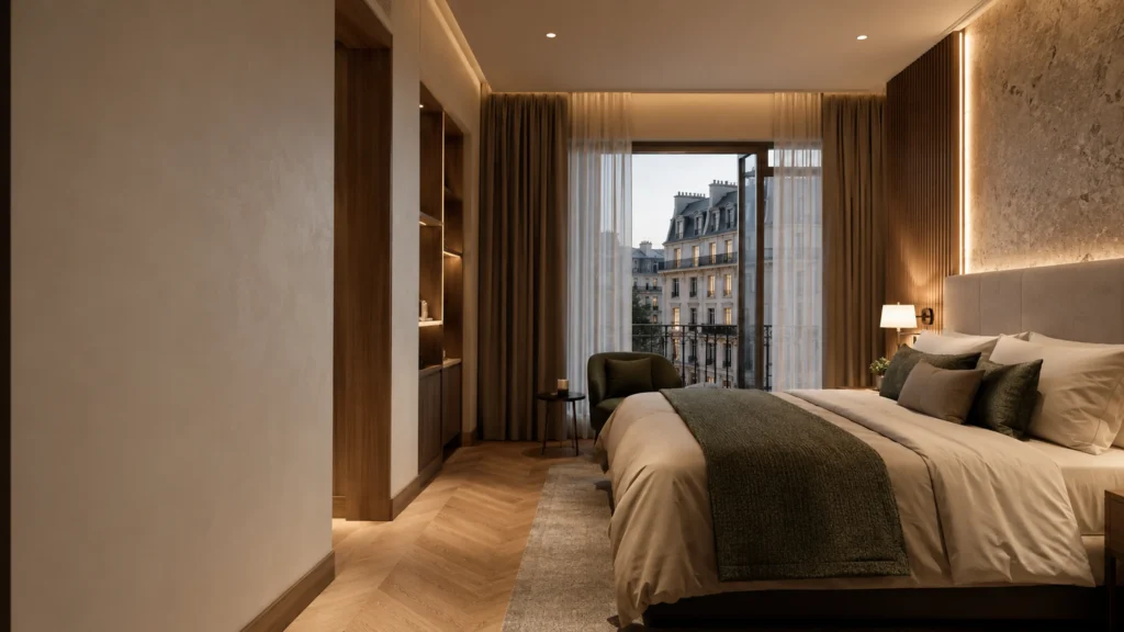 Products 17 Modern luxury hotel room interior for smart room automation projects