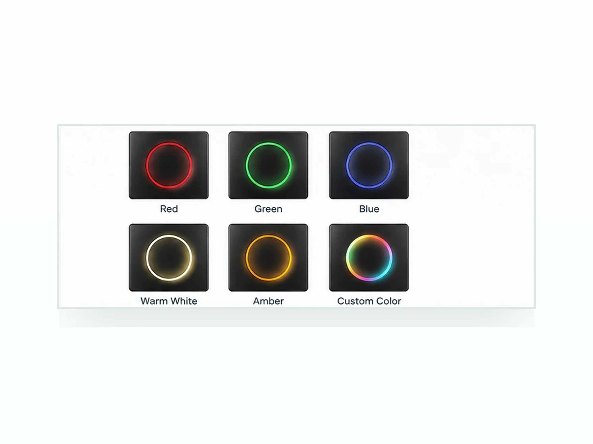 k601 customizable led indicator colors compact K601 KNX Metal Smart Switch Panel Series KNX SMART SWITCH PANEL SERIES KNX Smart Switch Panels