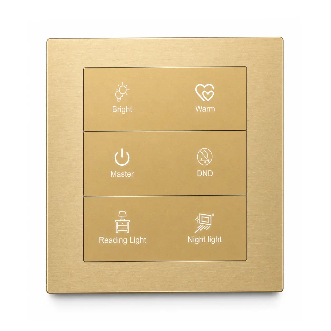 KNX Smart Switch Panels 3 K602 KNX smart switch panel series product image on a clean white background