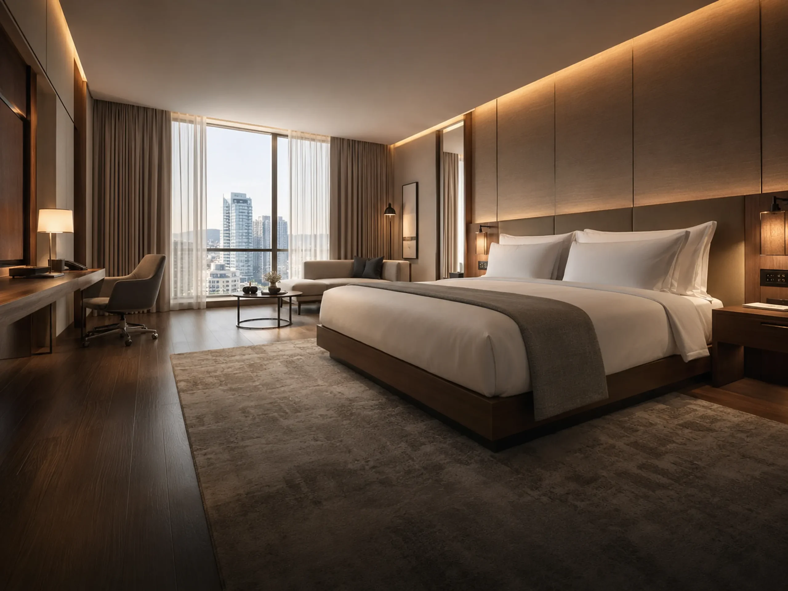 KNX room control solution for hotels and hospitality projects