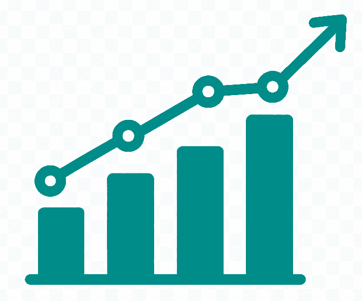 Smart building market insights icon