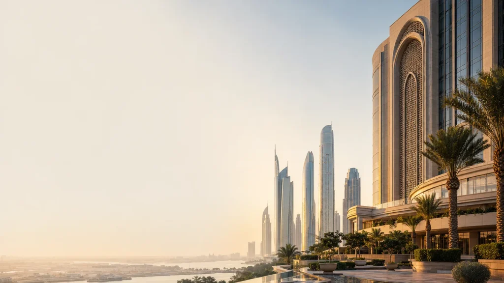 Home 11 Middle East smart building market with luxury hotel and smart city architecture