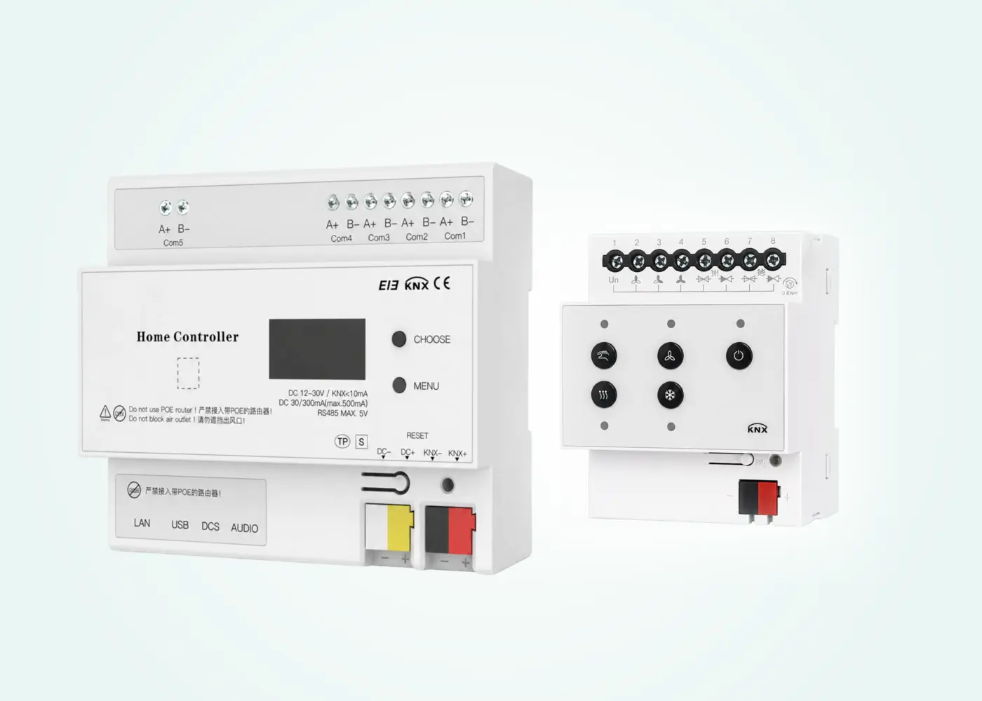 Gateways, Visualization & Central Control 6 DERVIRGA multi-protocol gateways for smart building system integration