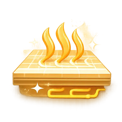 Floor-heating control icon for Tuya HVAC room controller