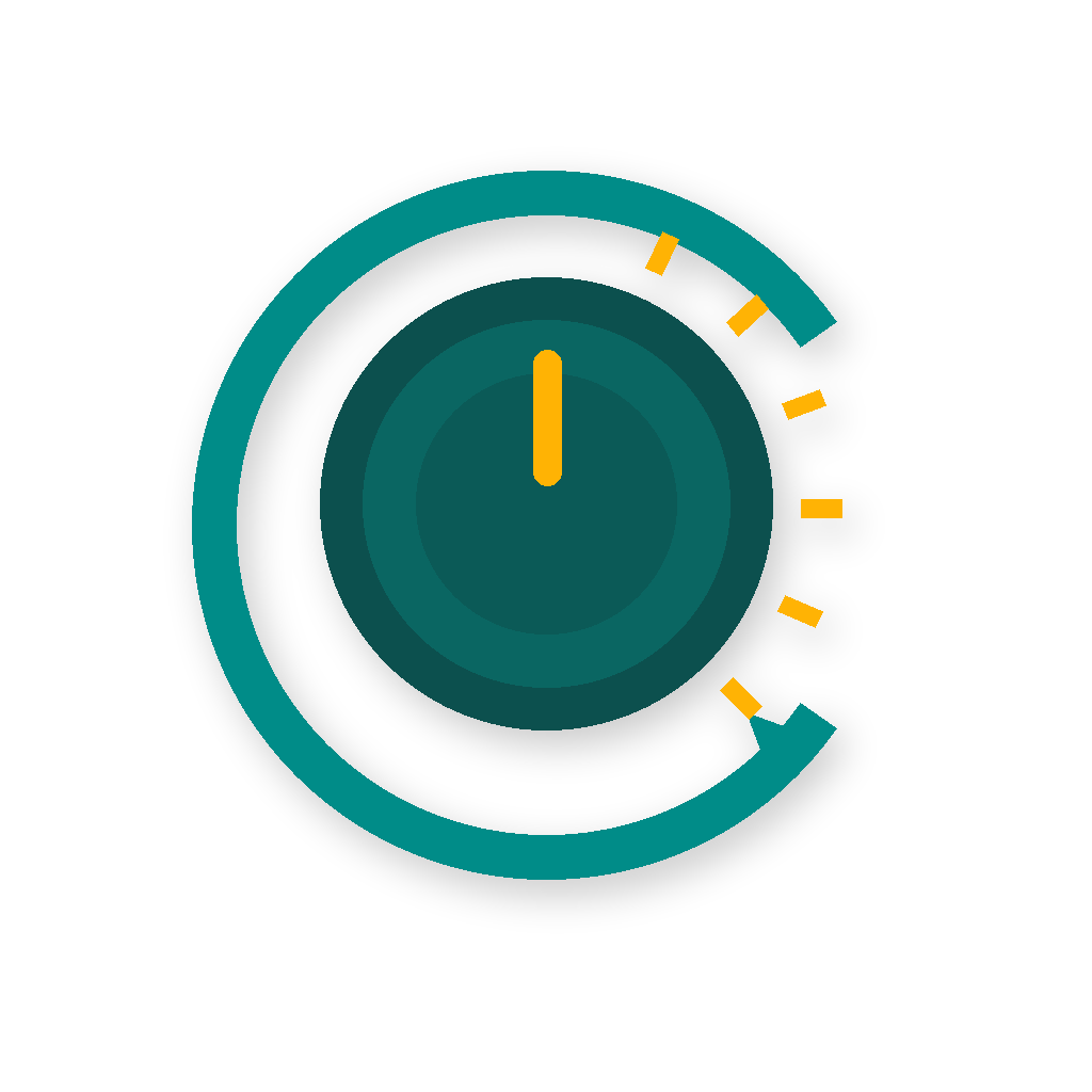 Rotary adjustment icon for Tuya HVAC room controller