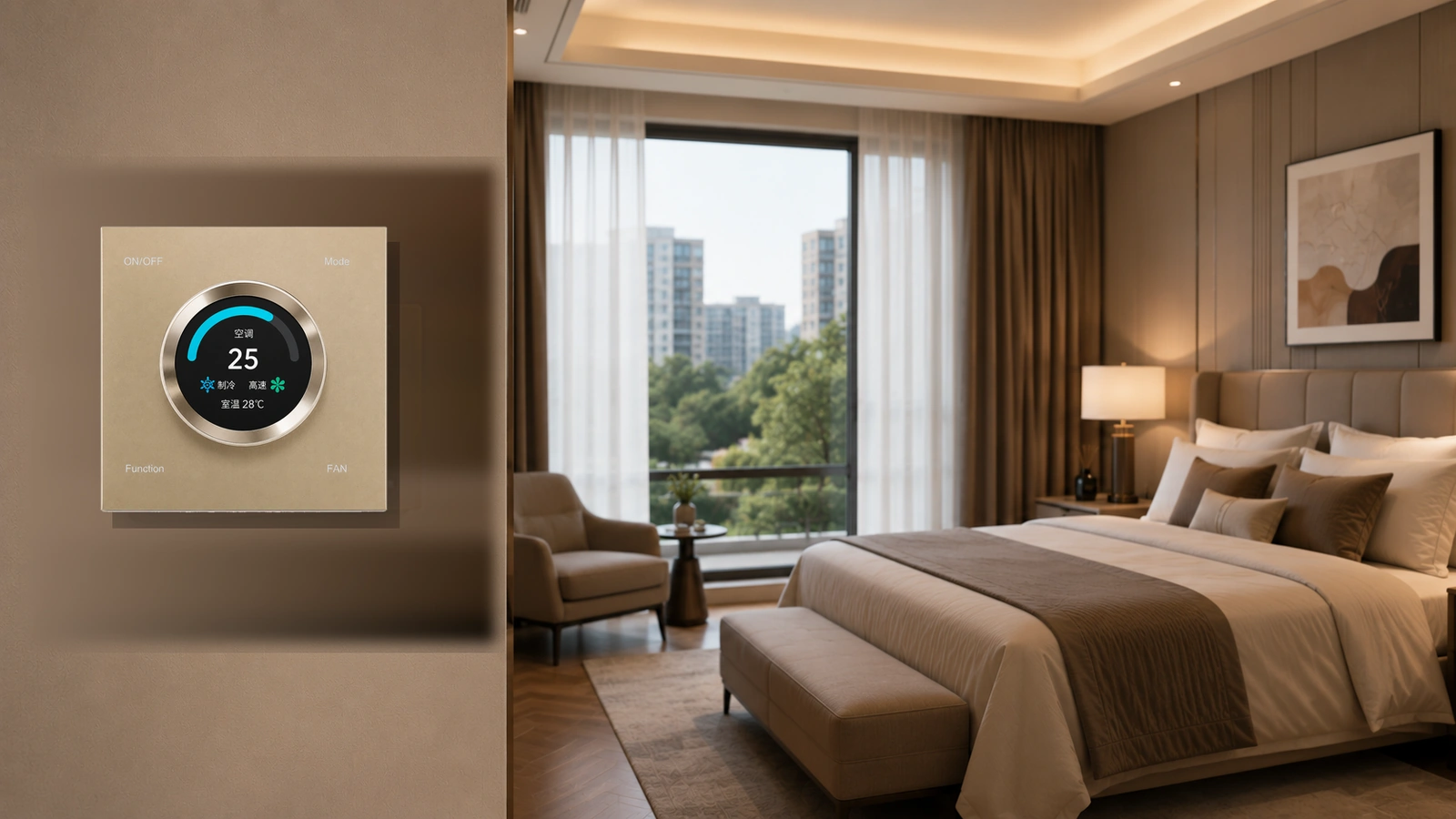 Tuya HVAC & Room Control 14 tuya hvac villa premium residence application Tuya HVAC & Room Control TUYA HVAC & ROOM CONTROL Tuya Zigbee Smart Controls & Hotel Automation