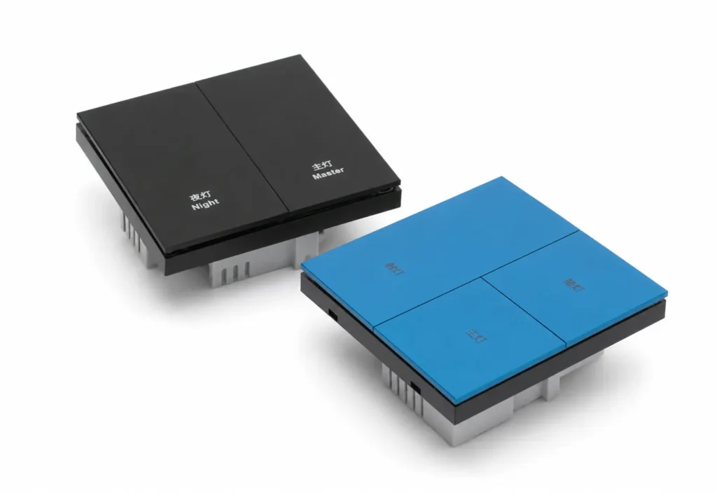 Tuya Zigbee 1–4 gang smart switch panels