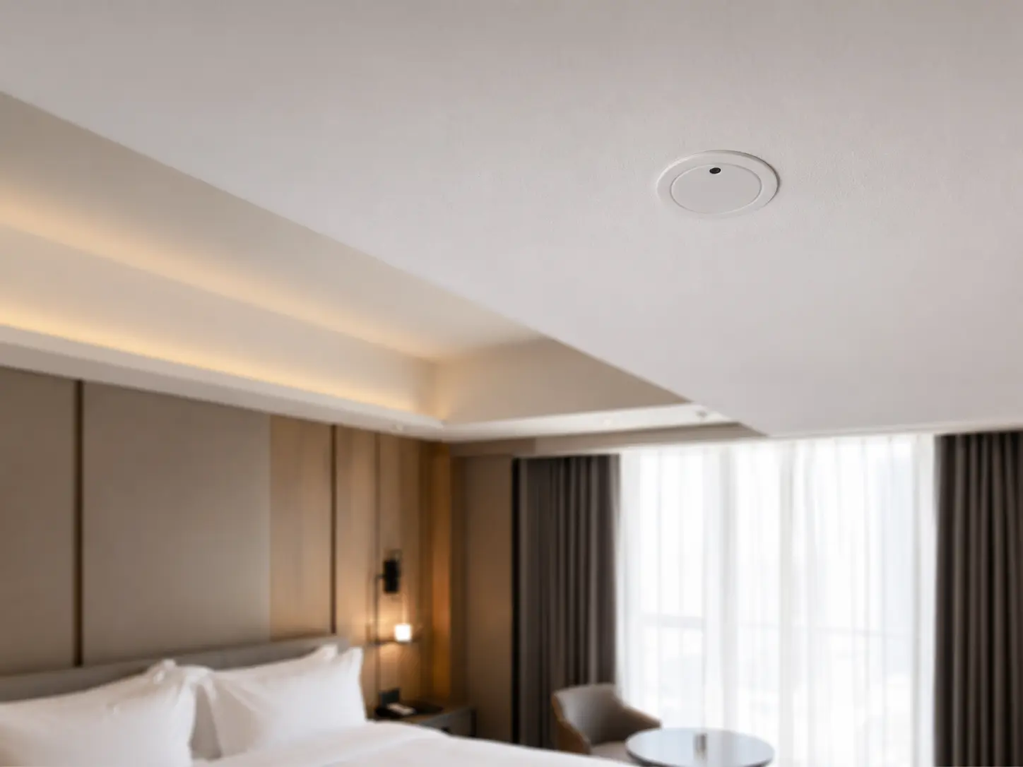 Tuya Zigbee Smart Controls & Hotel Automation 11 Tuya Zigbee ceiling sensor for hotel room occupancy automation
