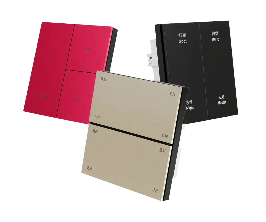 Products 6 tuya zigbee smart switch panels category Products KNX & ZIGBEE PRODUCT RANGE