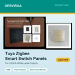 Tuya Zigbee smart switch panels for OEM smart home projects