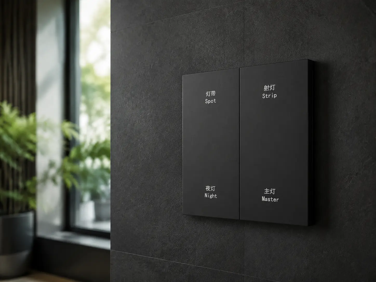 Tuya Zigbee Smart Controls & Hotel Automation 8 Tuya Zigbee smart switch panels for connected room control