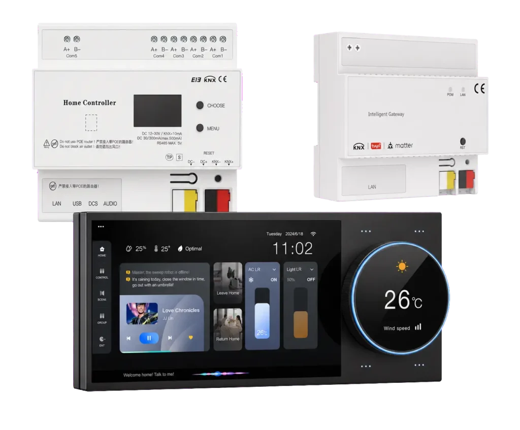 Products 8 Smart home visualization device and multi-protocol automation gateways